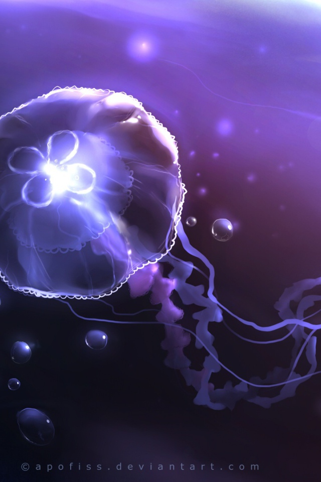 Подводная медуза