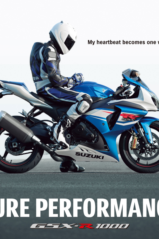 Невероятно быстрый мотоцикл Suzuki  GSX-R 1000