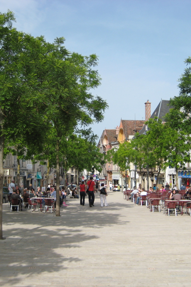 Улица в провинции Шампань, Франция