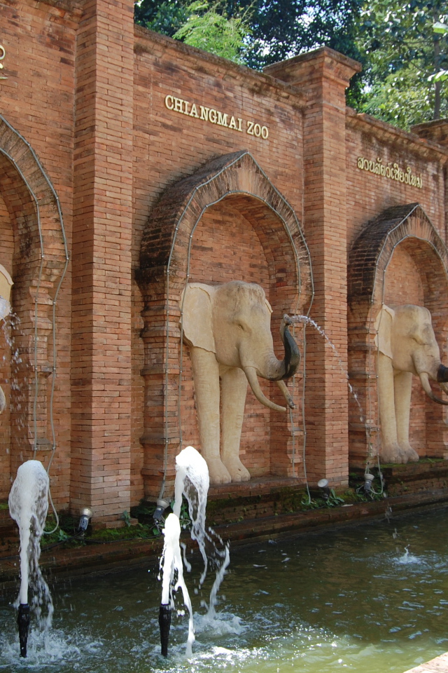 Зоопарк на курорте Чианг Май, Таиланд