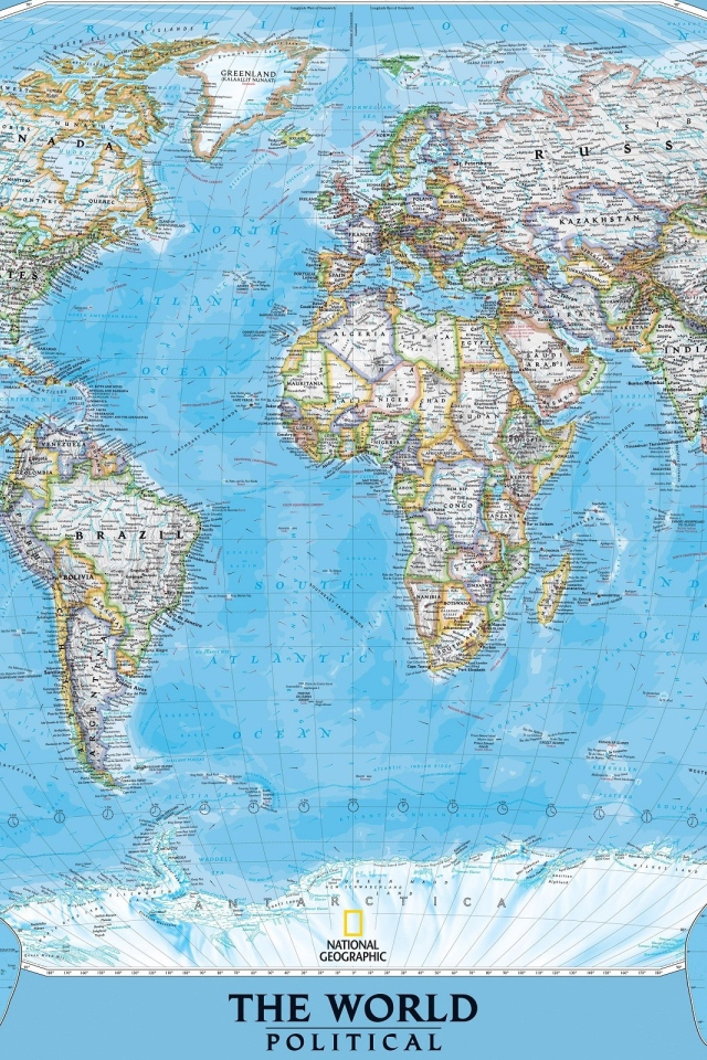 Политическая карта Мира