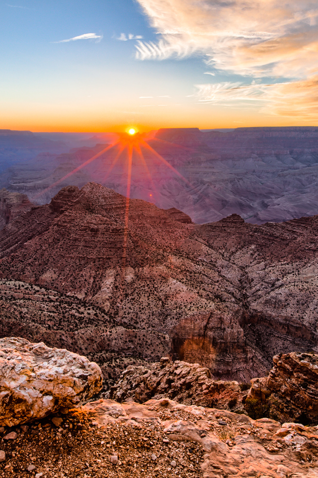 Sunset in Grand Canyon, USA