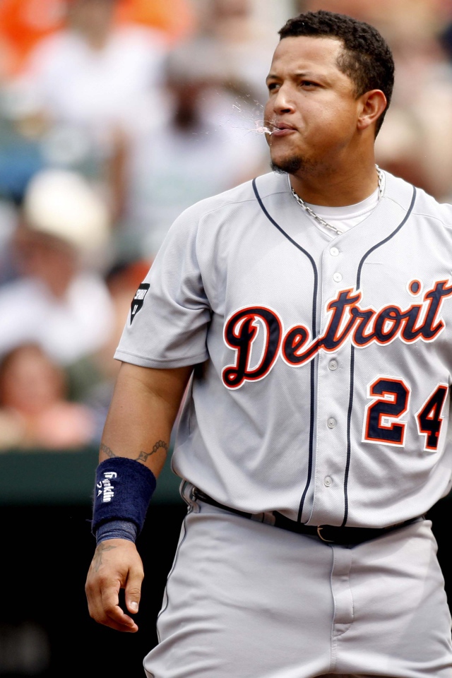 Miguel Cabrera of the Detroit baseball team