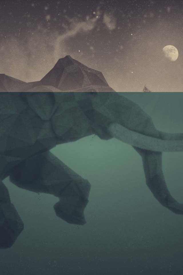 Слон в море, 3Д графика