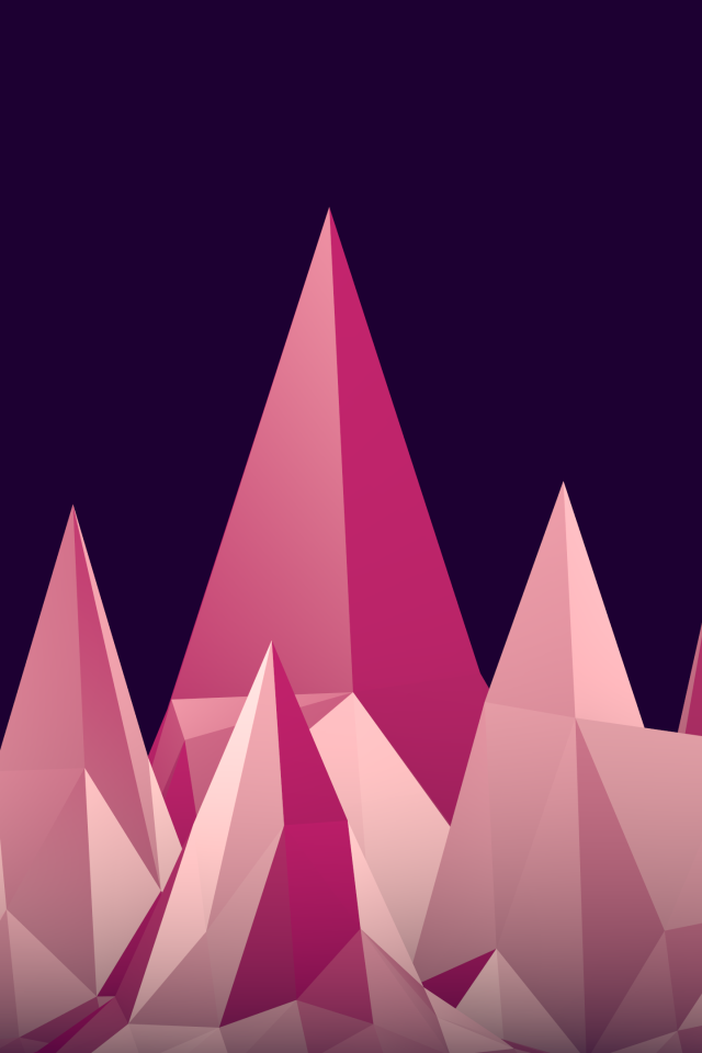 Розовые горы, 3Д графика