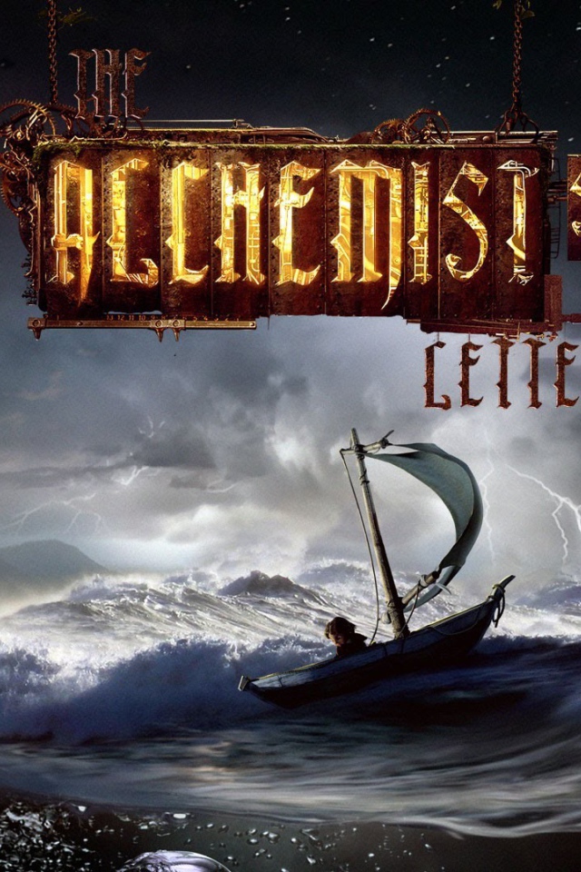 Cartoon Poster The Alchemist's Letter