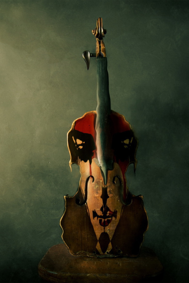 Molten violin