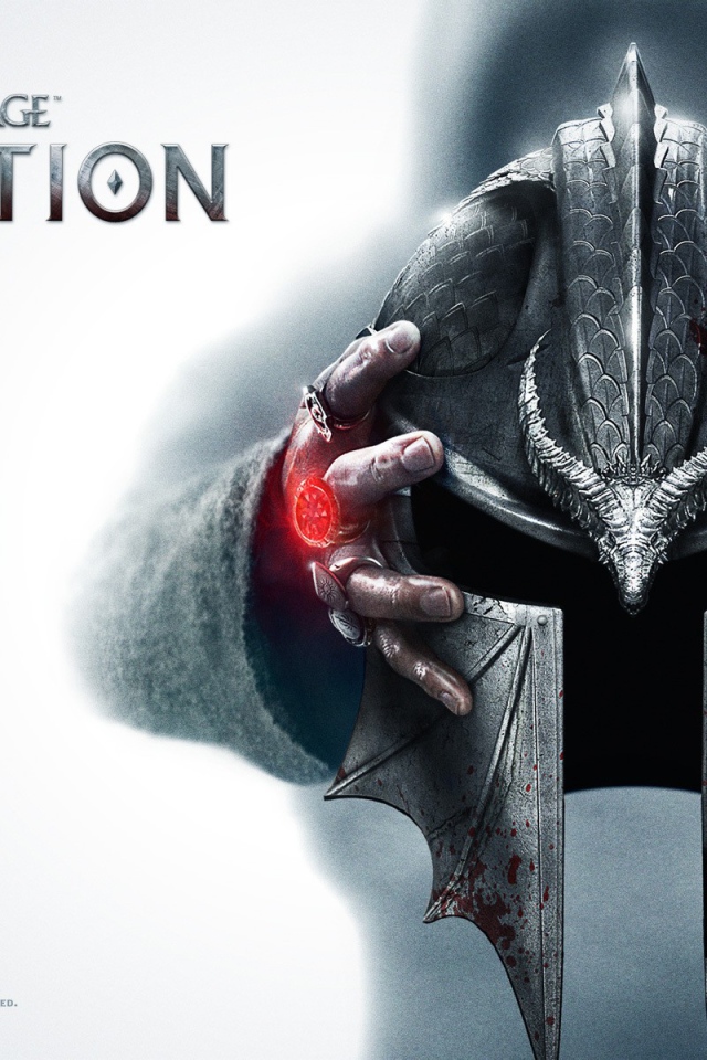 Шлем в руках в игре Dragon Age Inquisition