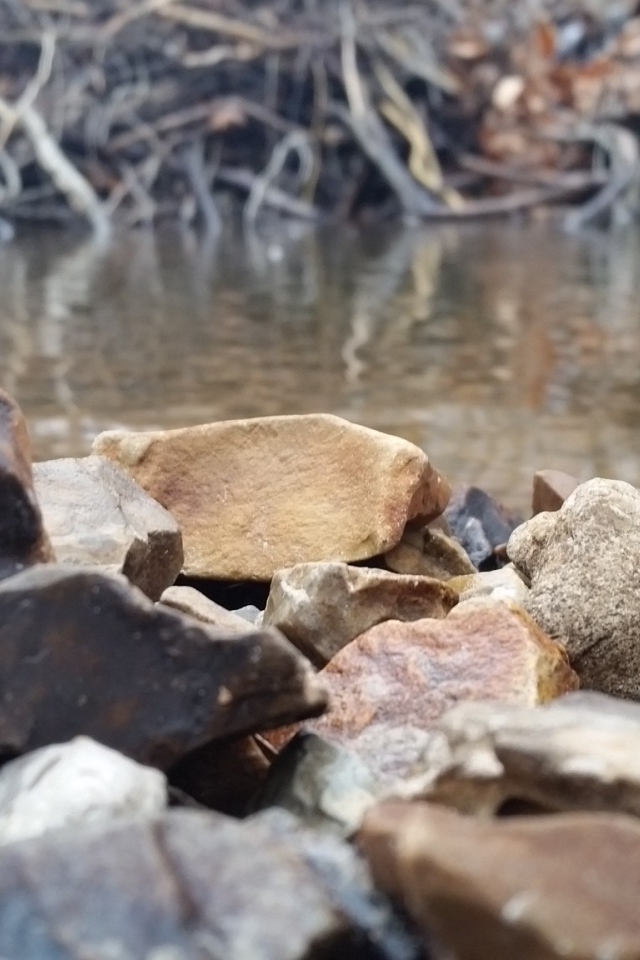 Камни на берегу реки