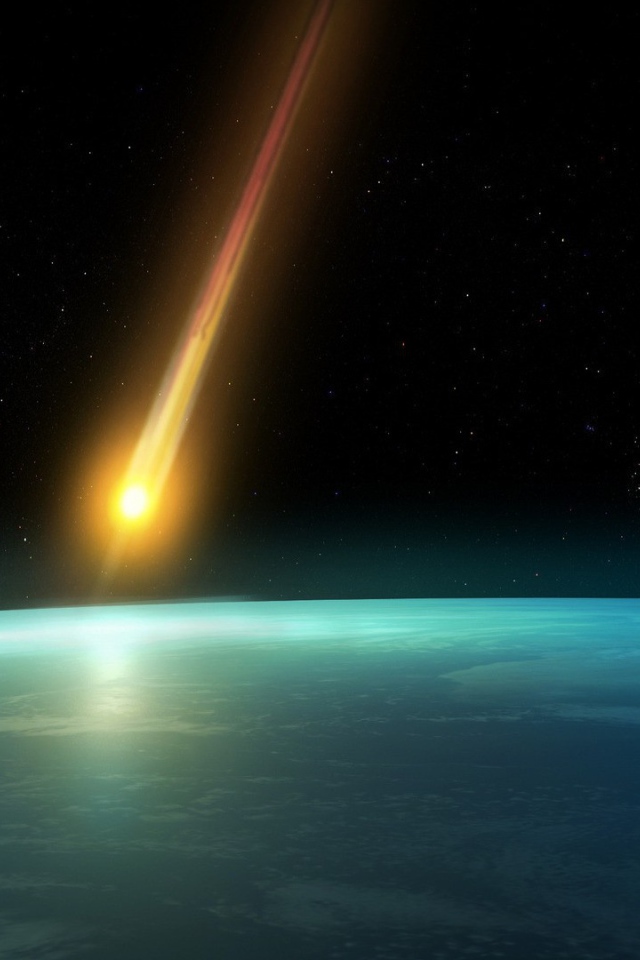 Комета вошла в атмосферу планеты