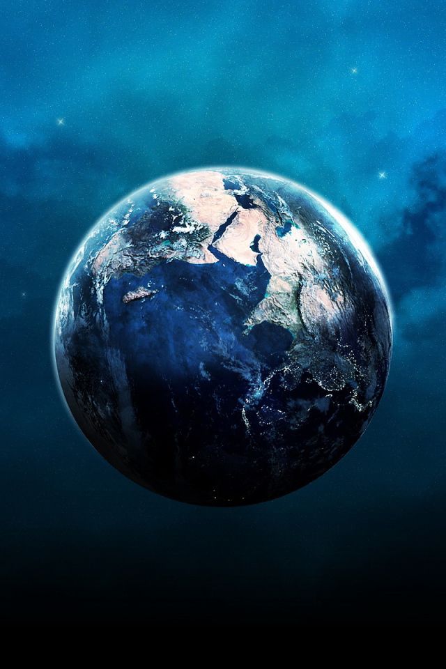 Планета Земля фото со спутника