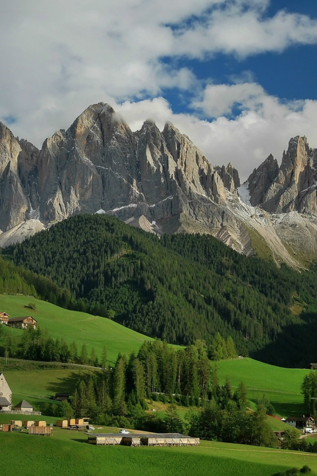 Горы Доломитовые Альпы, Италия