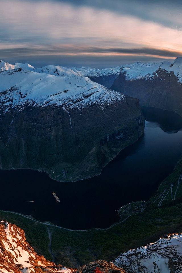 Красивые норвежские фьорды