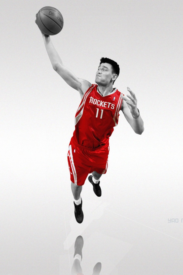 Баскетболист из Китая Яо Мин