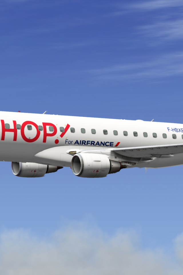 Embraer 170 французской региональной авиакомпании HOP 