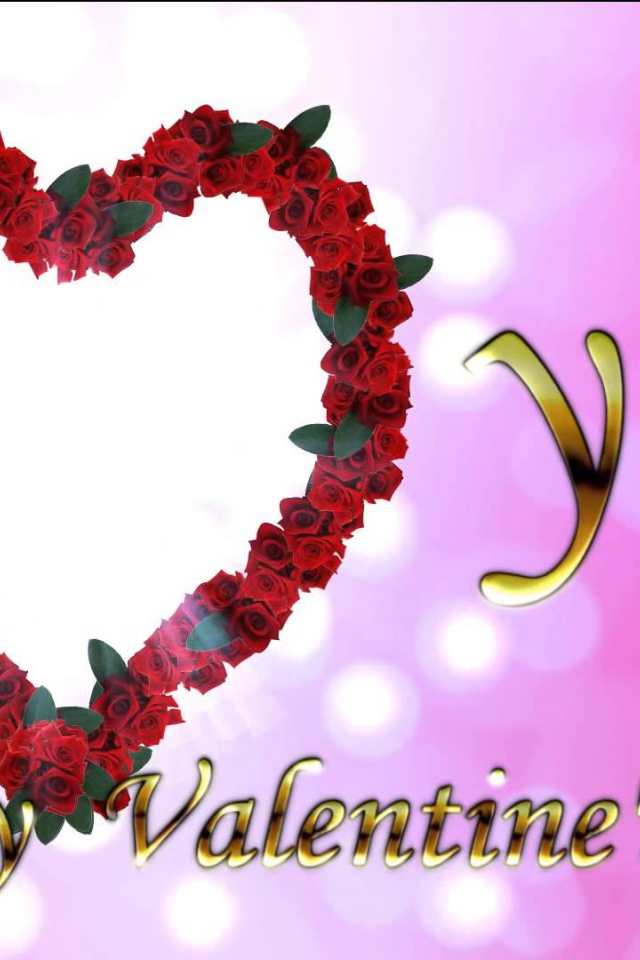 Declaration of love on Valentine's Day February 14