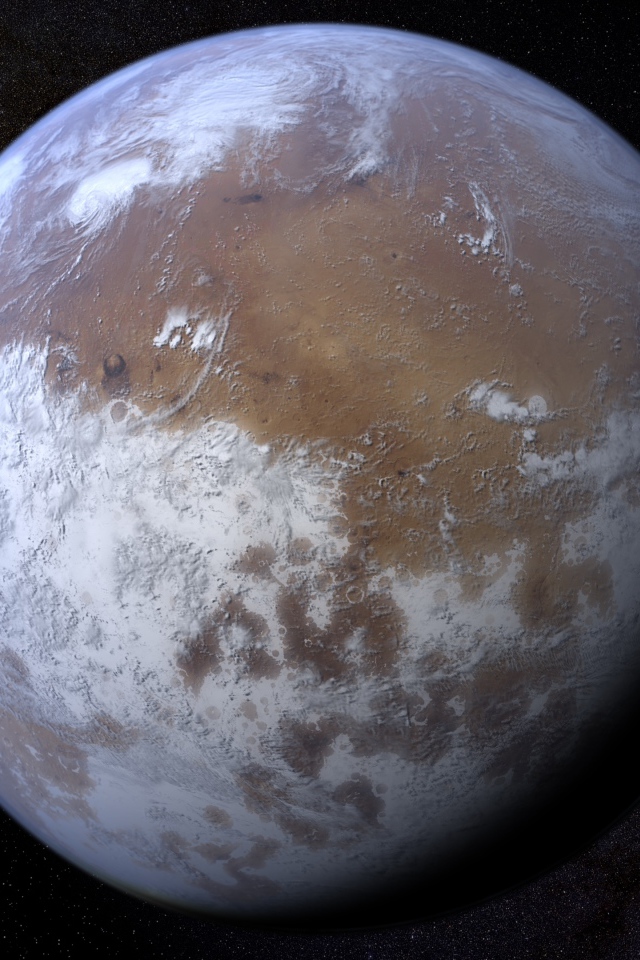 Ледяная планета Марс 