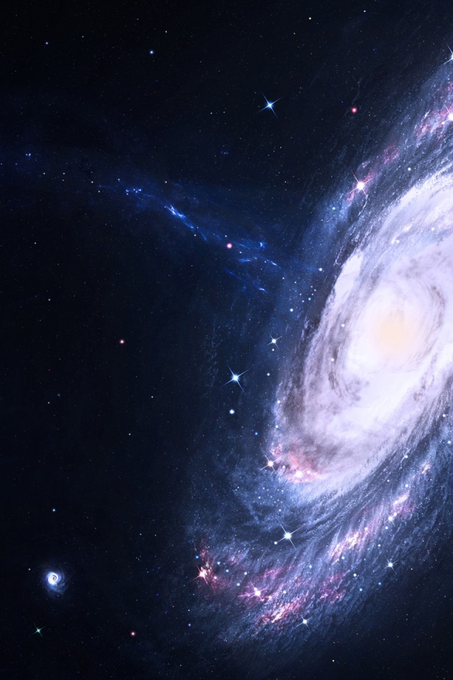 Spiral galaxy star