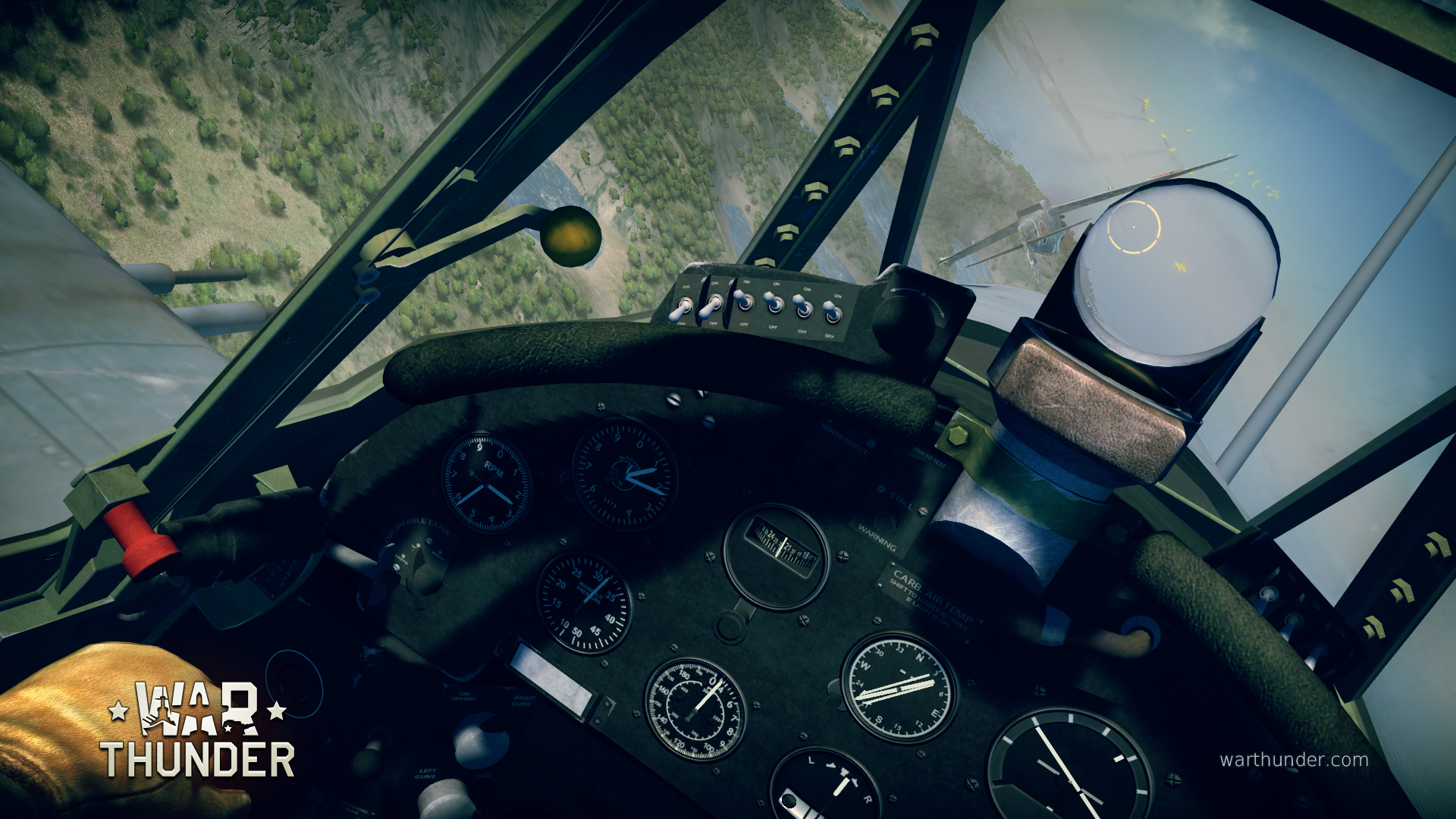 War Thunder pilot going down wallpapers and images wallpapers