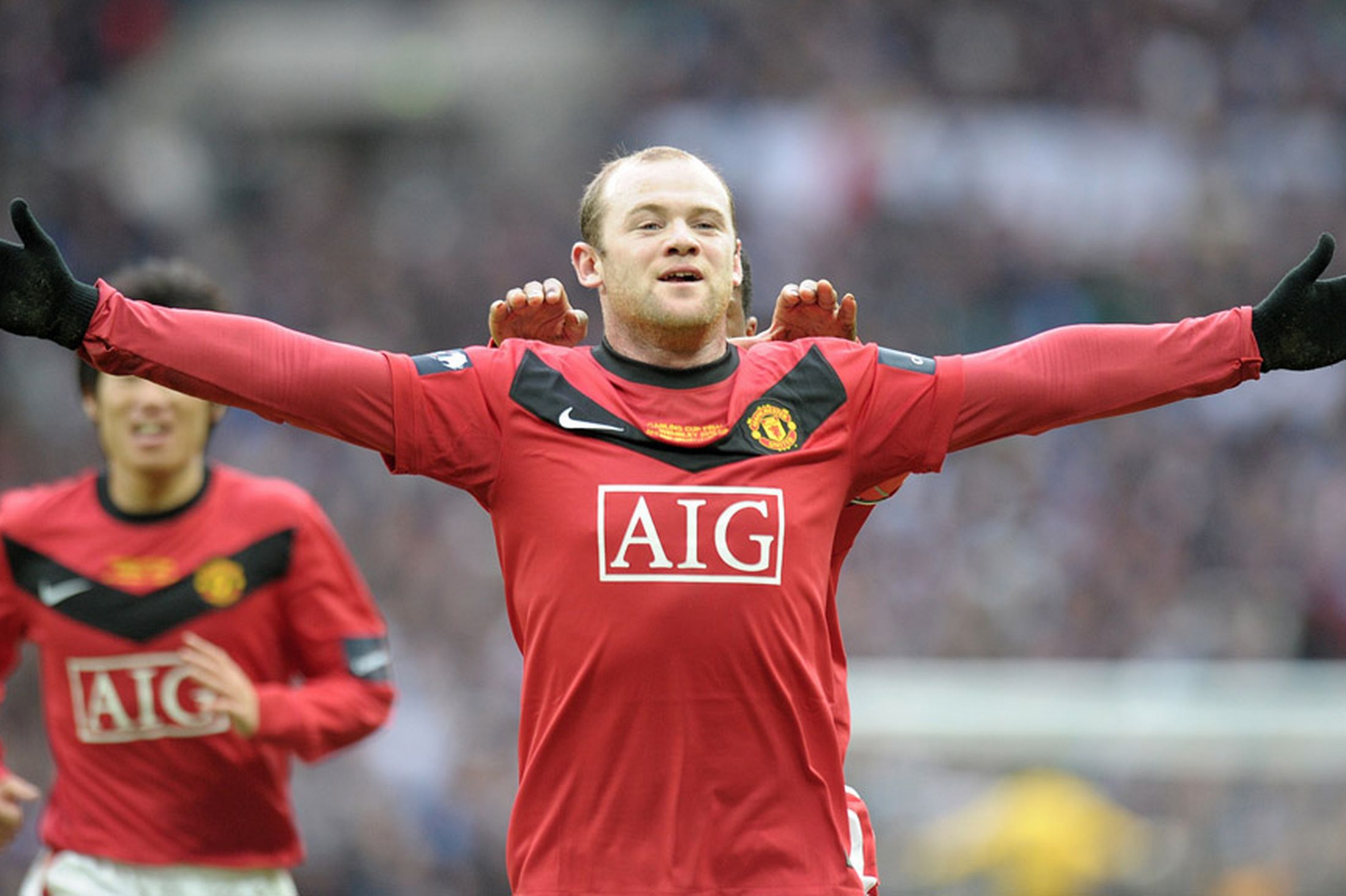 The best player of Manchester United Wayne Rooney wallpapers and images