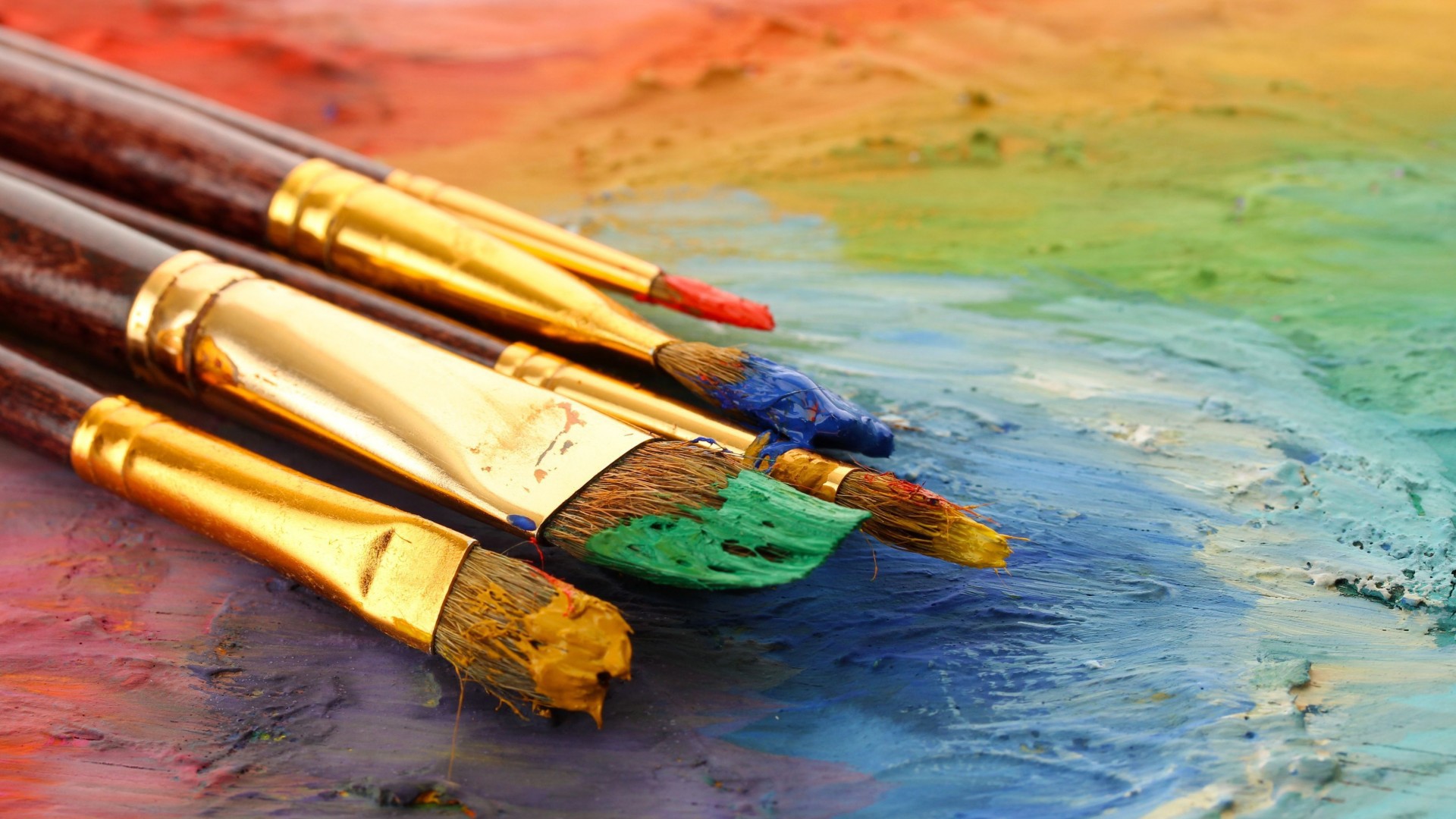 Brushes palette wallpapers and images - wallpapers ...
