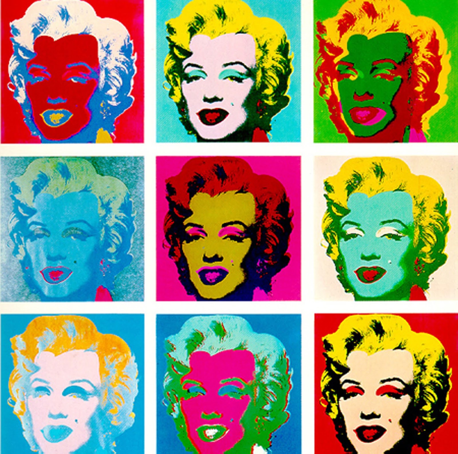 Andy Warhol (test) + 9 Marilyn