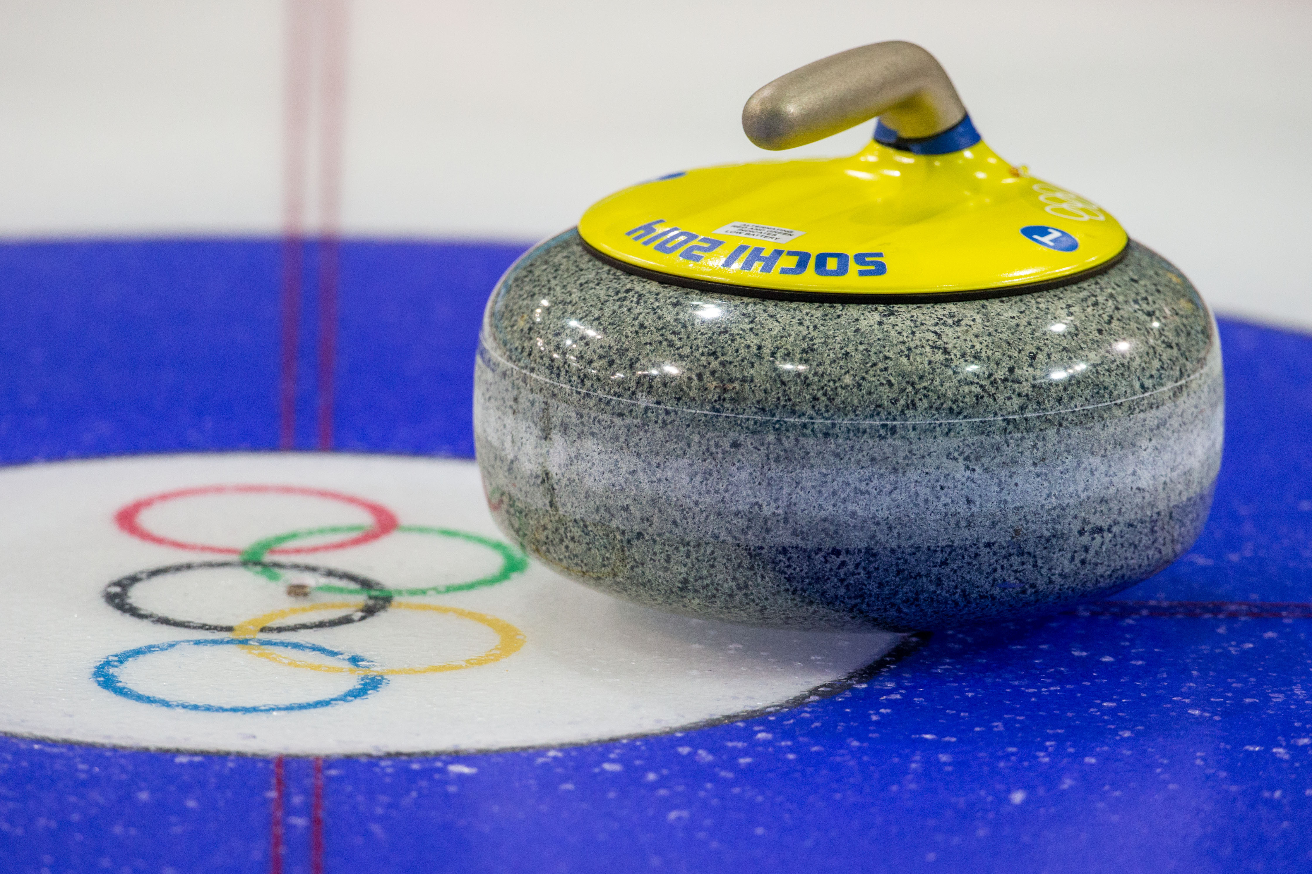  Stone For Curling At The Olympics In Sochi 065340  