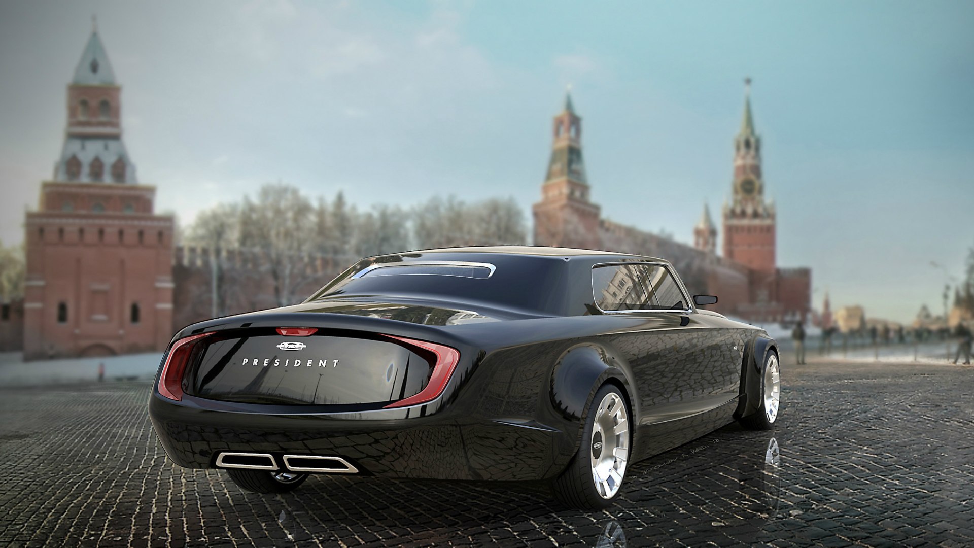 ZIL limousine concept President wallpapers and images  wallpapers 