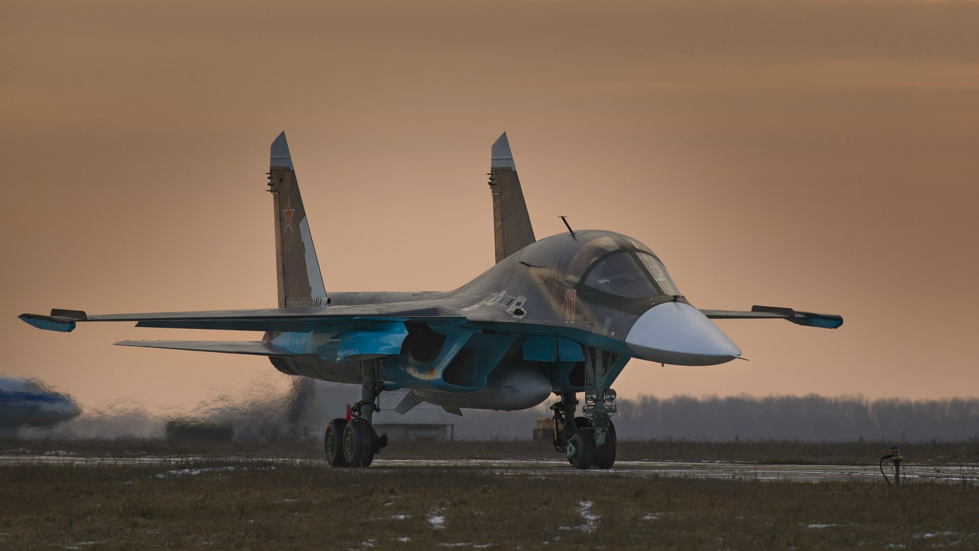 Антирусские настроения в мире бьют рекорды. Aviation_Su-34_at_the_airbase_Baltimore_096263_