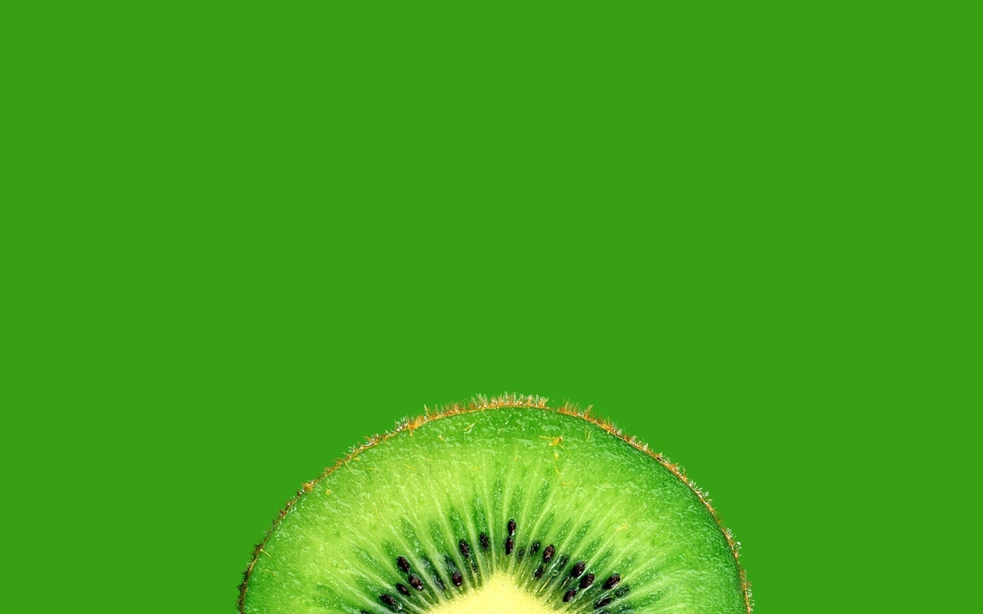 A slice of kiwi green background wallpapers and images wallpapers, pictures, photos