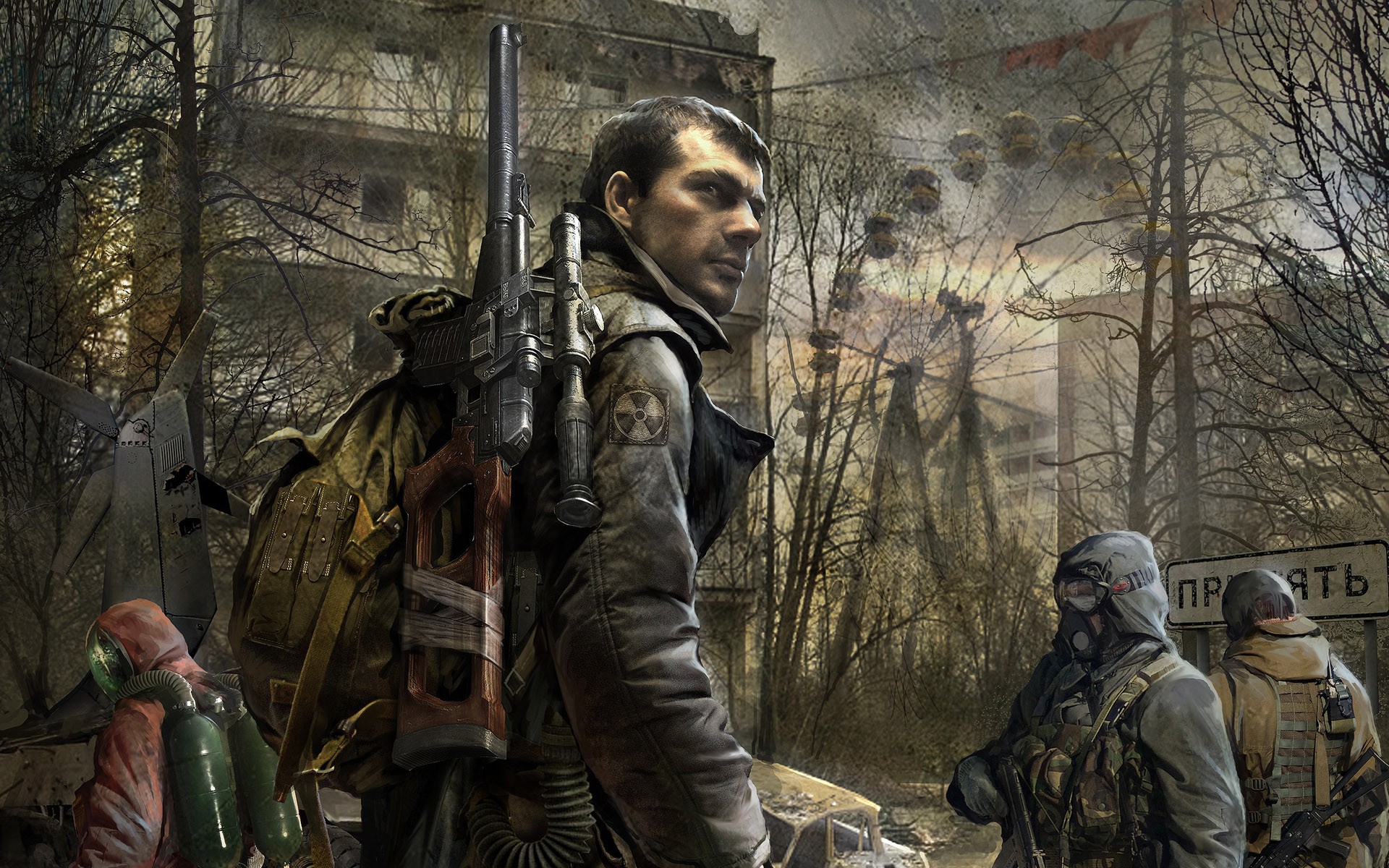 Characters in the game STALKER Pripyat wallpapers and images