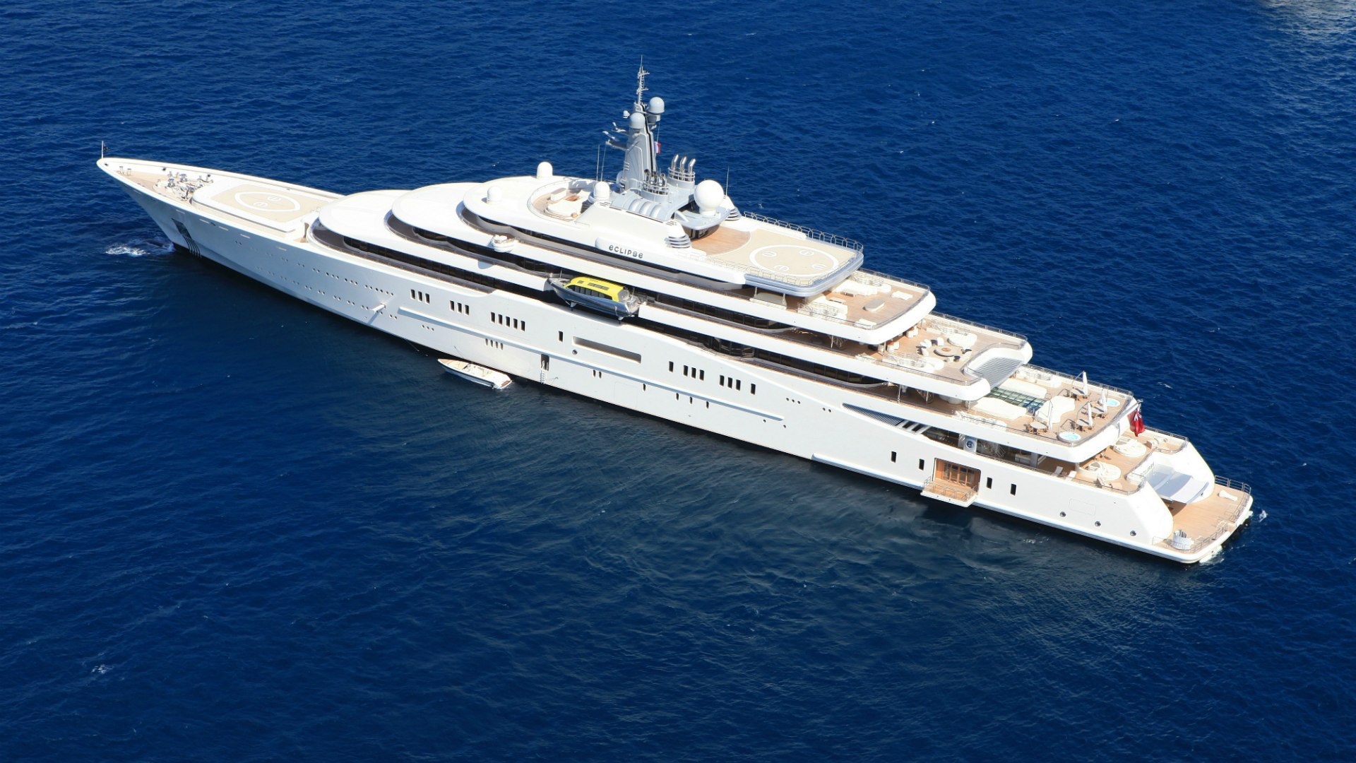 Eclipse - yacht Abramovich wallpapers and images - wallpapers, pictures