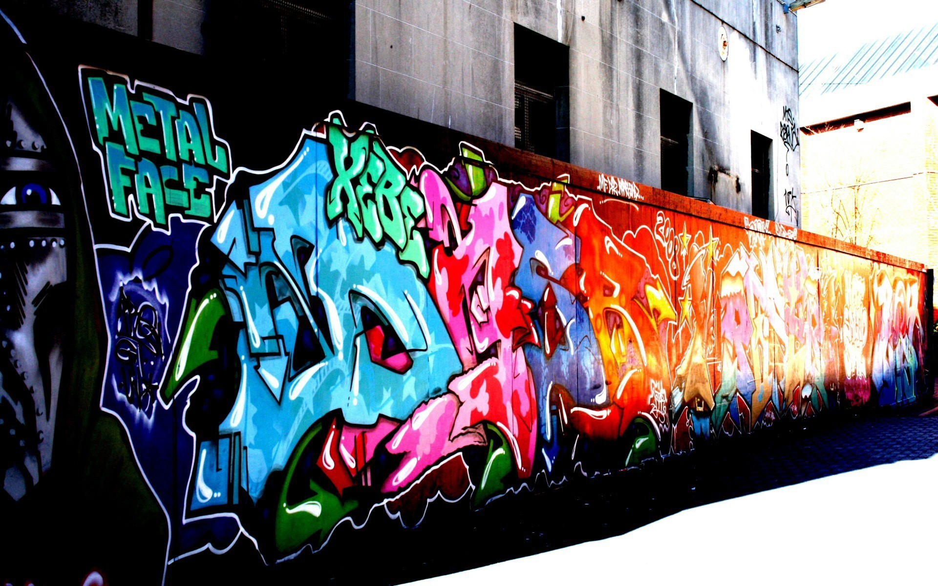Beautiful graffiti on the walls wallpapers and images ...
