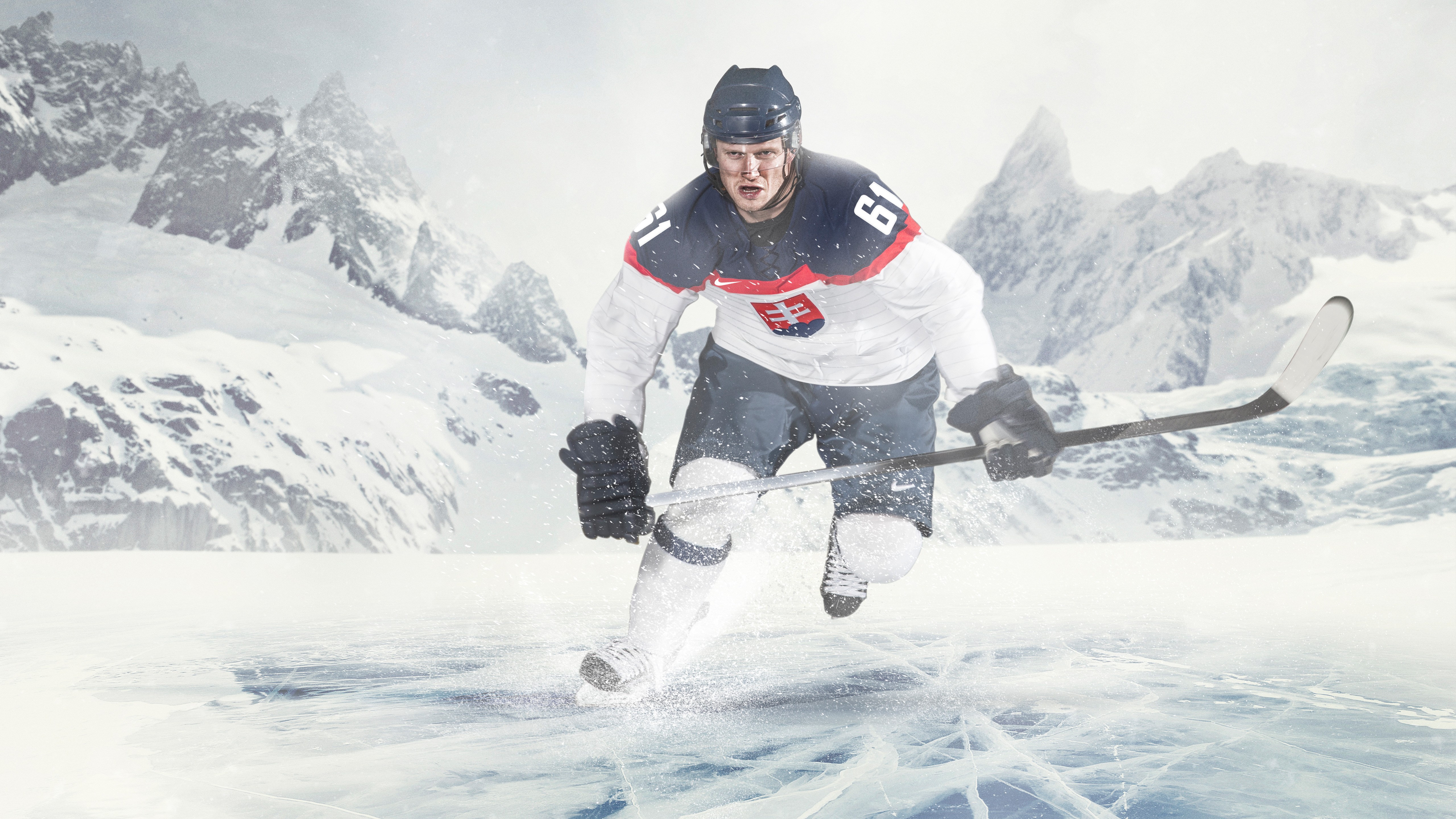 2017Sport   Hockey Ice Hockey Player With A Stick On The Ice  112479  