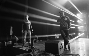 Макс Корж на съемке