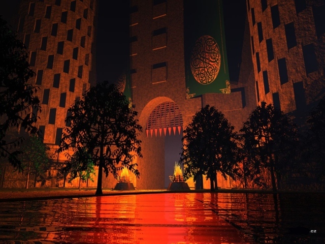 Город 3D экранные обои