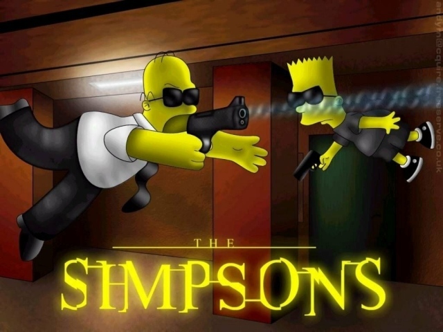 Симпсоны Отец сын