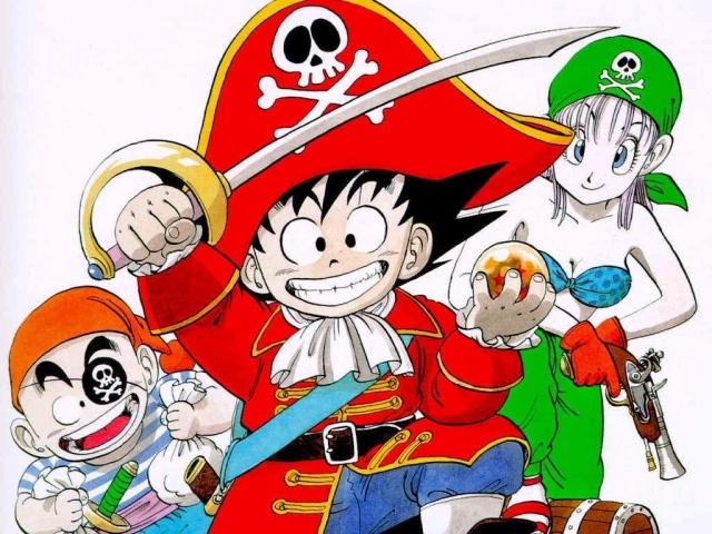 Пираты картинка аниме