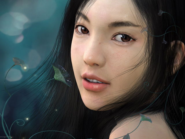 Восточная девушка