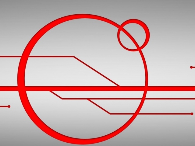 Красный интерфейс