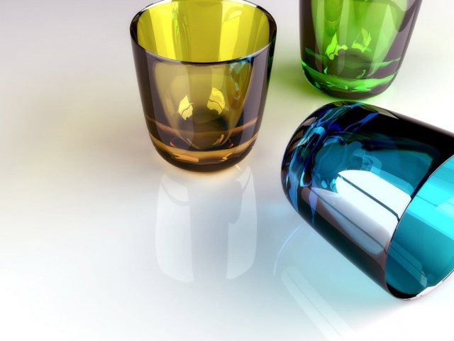 Виртуальные стаканы рюмки