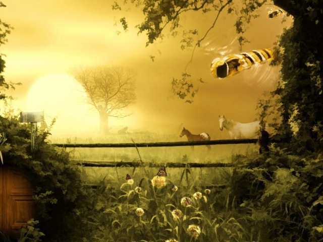 Две лошадки