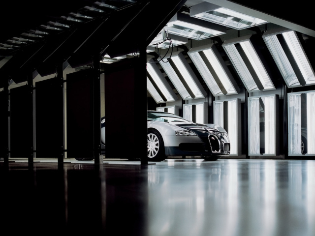 Bugatti в гараже
