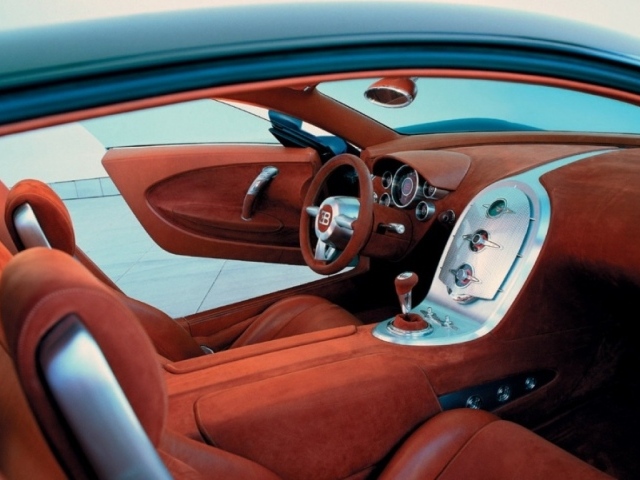 Обшивка салона Bugatti