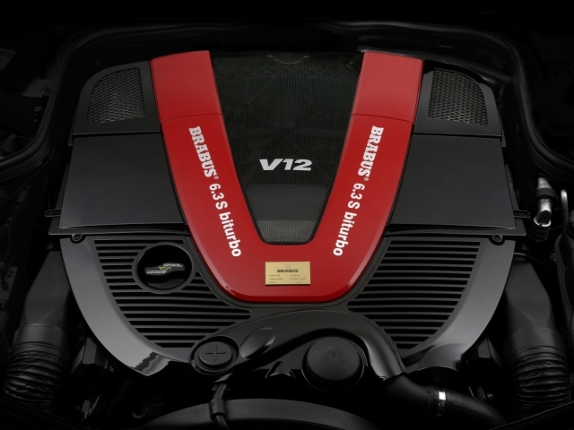 Brabus V12 двигатель