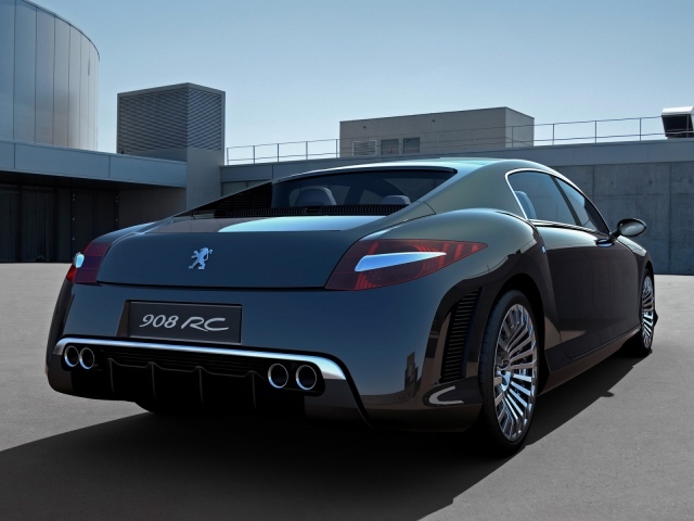 Зад Peugeot 908 RC