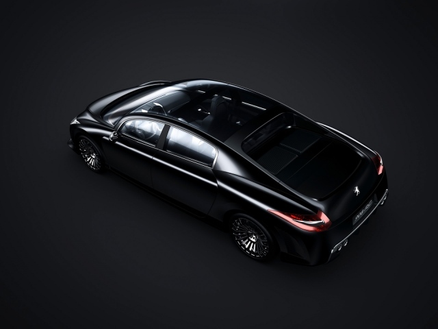 Peugeot 908 черный авто