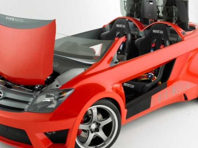 Красная Тойота