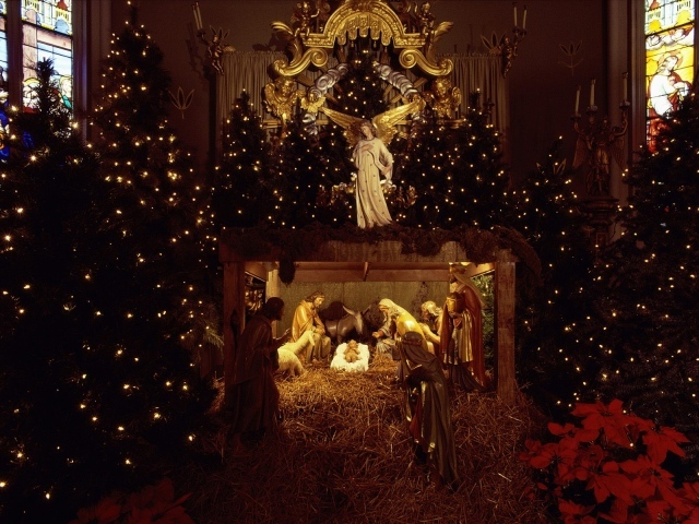 Сцена рождения Христа / Рождество