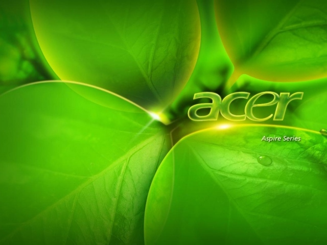 Зеленый Acer Aspire